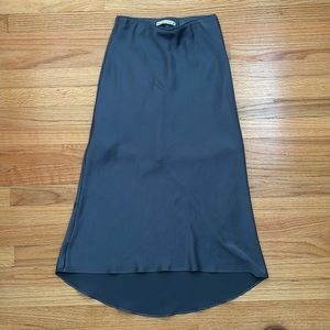 Abercrombie & Fitch - Midi Navy Blue Skirt - XS Petite Fit